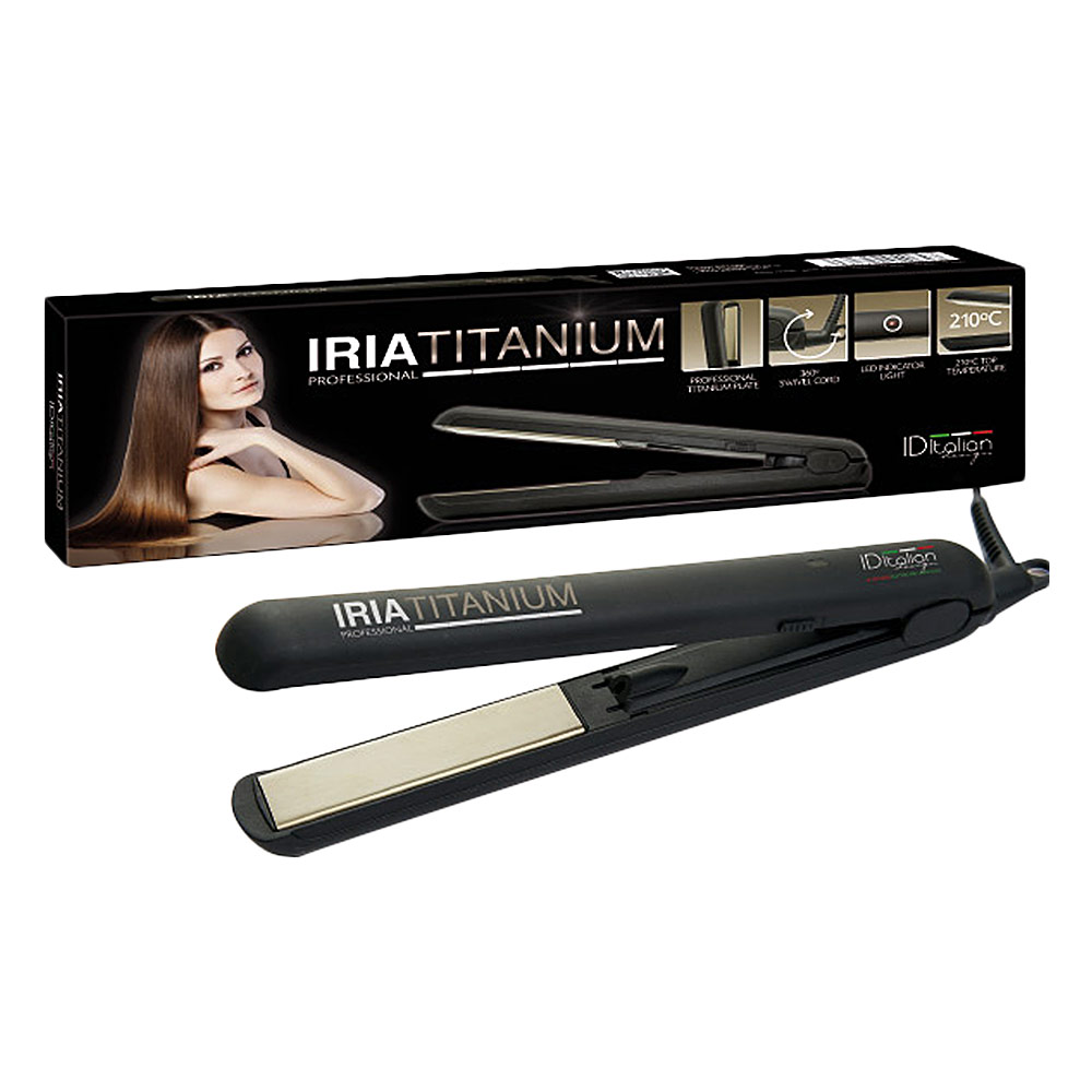 ID ITALIAN : IRIA TITANIUM professional flat iron 1 u