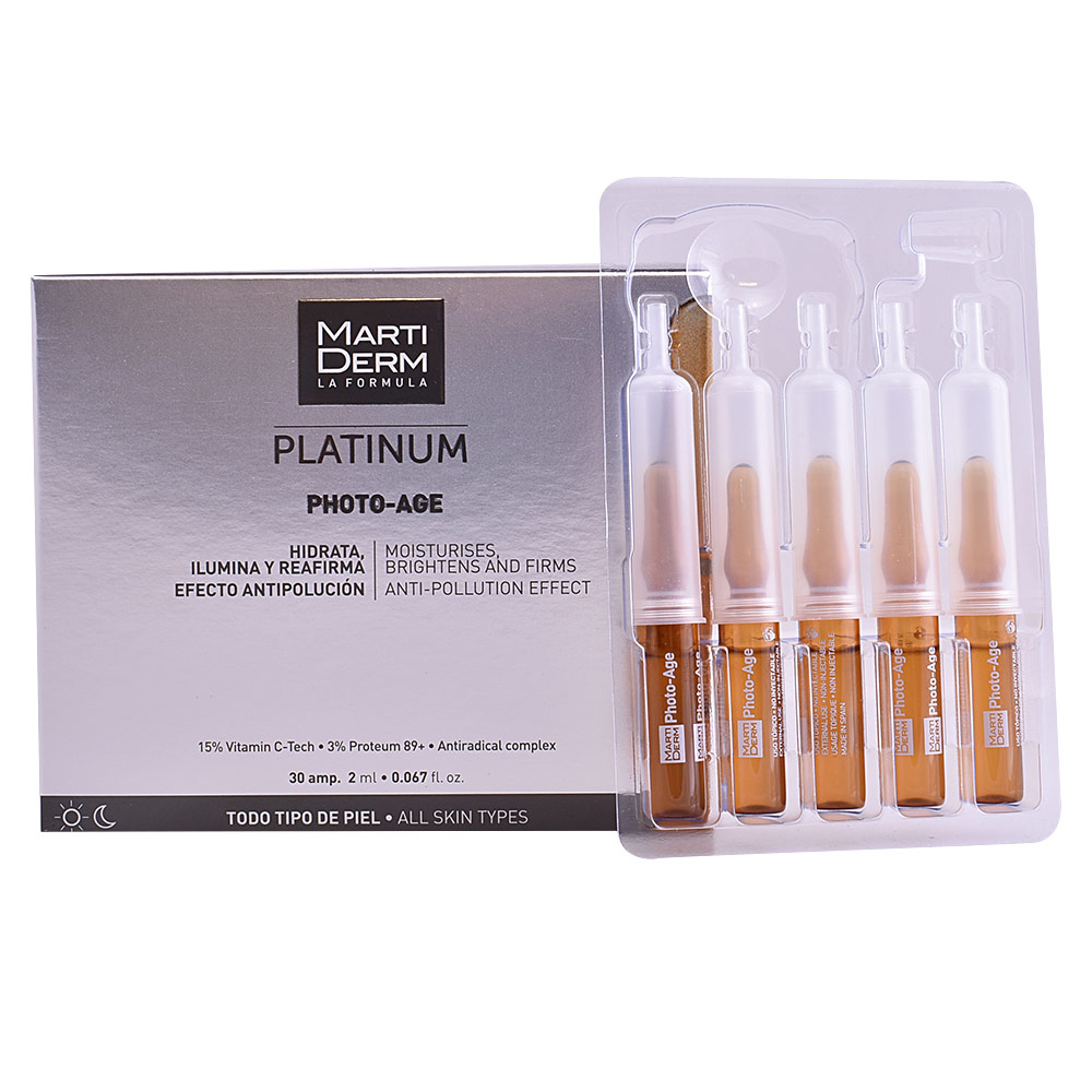 MARTIDERM : PLATINUM PHOTO-AGE ampoules 30 x 2 ml