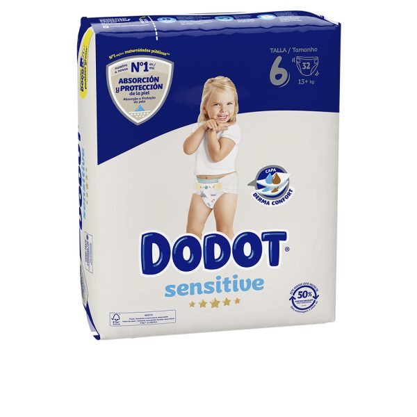 DODOT : DODOT SENSITIVE size 6 diapers +13 kg 32 u