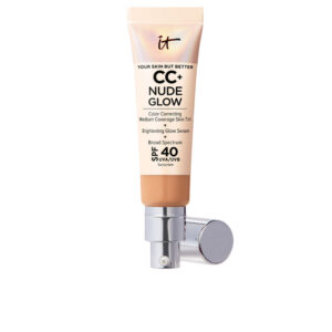 IT COSMETICS : CC+ NUDE GLOW lightweight foundation + glow serum SPF40 #neutral tan