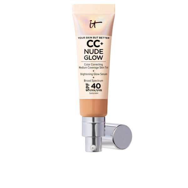 IT COSMETICS : CC+ NUDE GLOW lightweight foundation + glow serum SPF40 #neutral tan