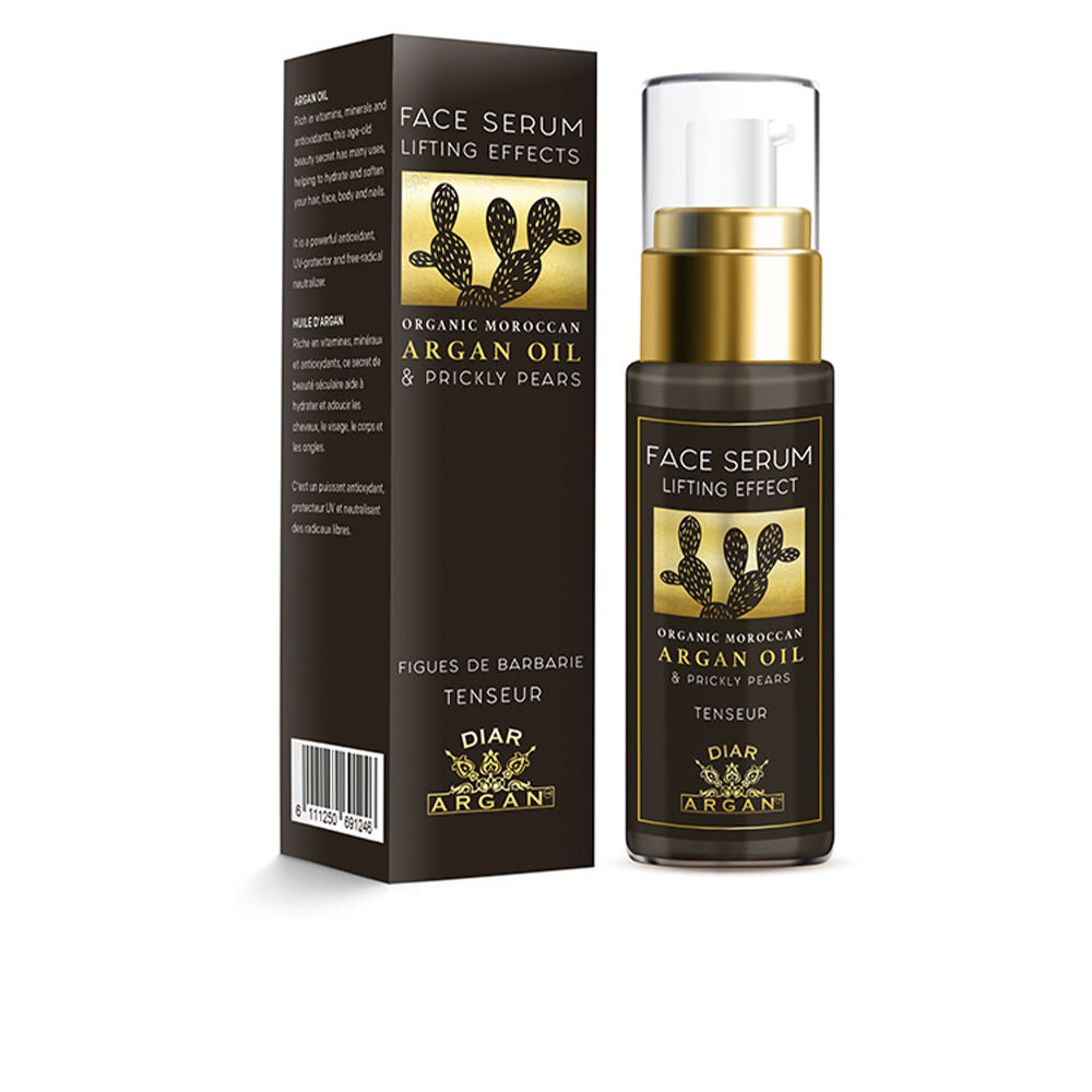 DIAR ARGAN : LIFTING FACIAL SERUM of pure argan and prickly pear oil 30 ml