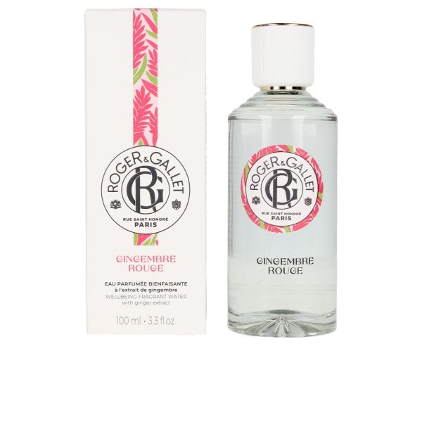 ROGER & GALLET : GINGEMBRE ROUGE agua perfumada bienestar 100 ml