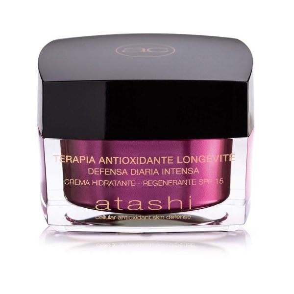 ATASHI : CELLULAR ANTIOXIDANT SKIN DEFENSE crema hidratante regenerante 50 ml