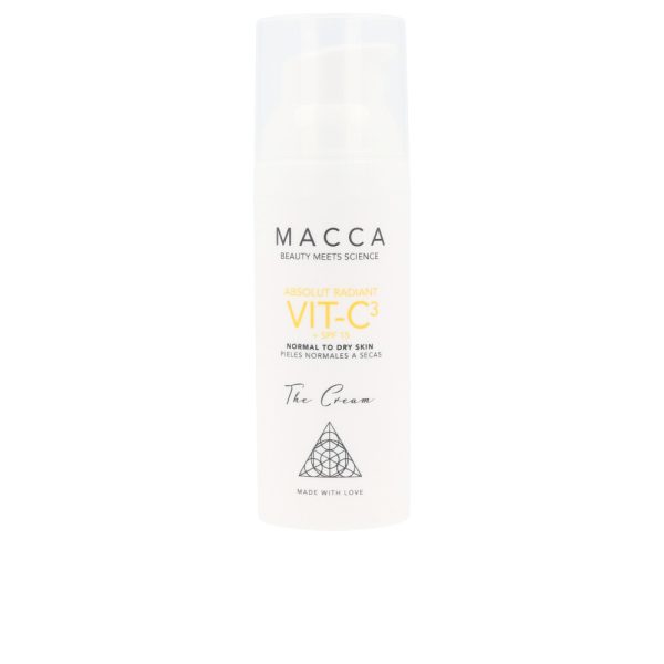 MACCA : ABSOLUT RADIANT VIT-C3 cream SPF15 normal to dry skin 50 ml