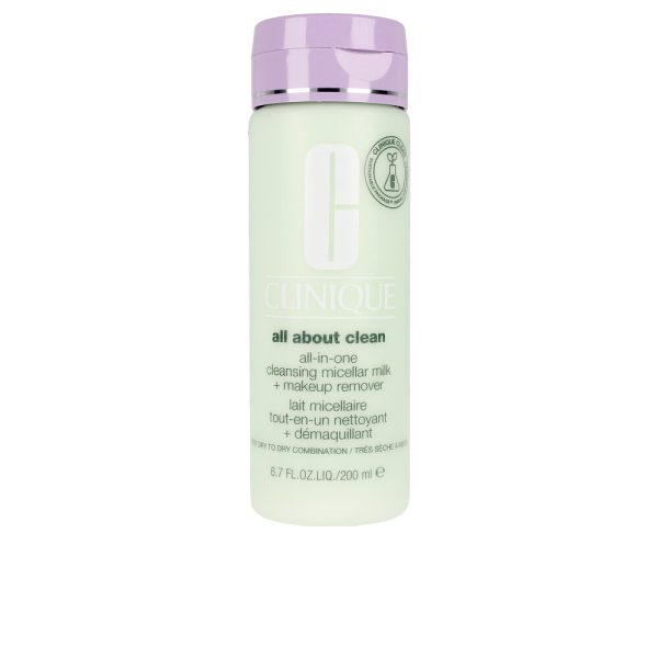 CLINIQUE : ALL ABOUT cleansing micellar milk + make-up r I/II 200 ml