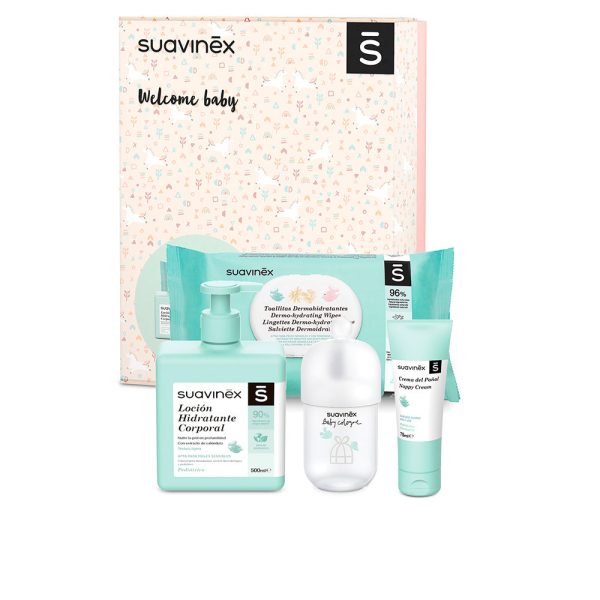 SUAVINEX : CHILDREN'S COSMETIC BASKET #PINK 4 pz