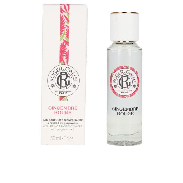 ROGER & GALLET : GINGEMBRE ROUGE agua perfumada bienestar 30 ml