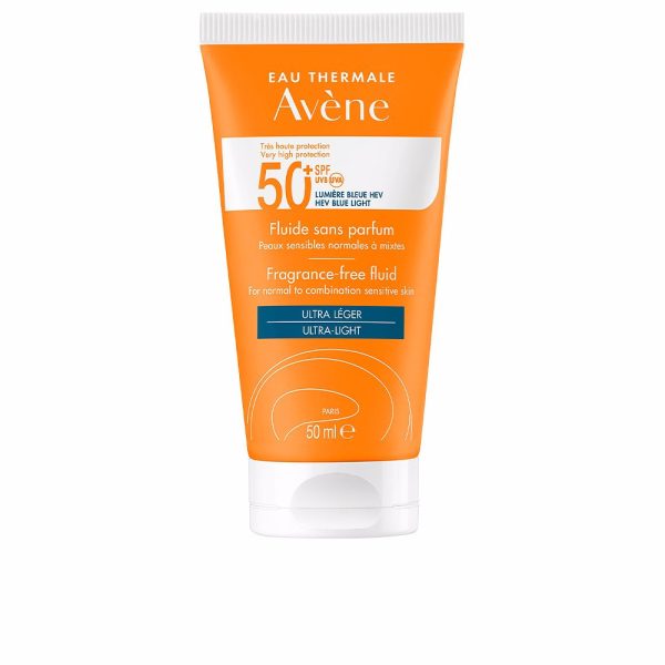 AVÈNE : SOLAIRE HAUTE PROTECTION fluido sin perfume SPF50+ 50 ml