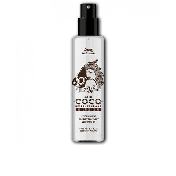 HAIRGUM : SIXTY'S recovery coconut oil 50 ml