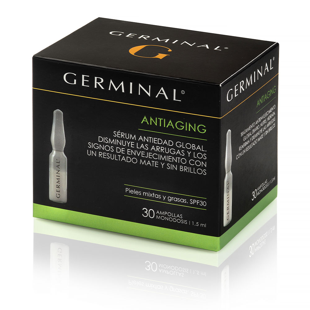GERMINAL : DEEP ACTION anti-aging mixed and oily skin ampoules 30 x 1.5 ml