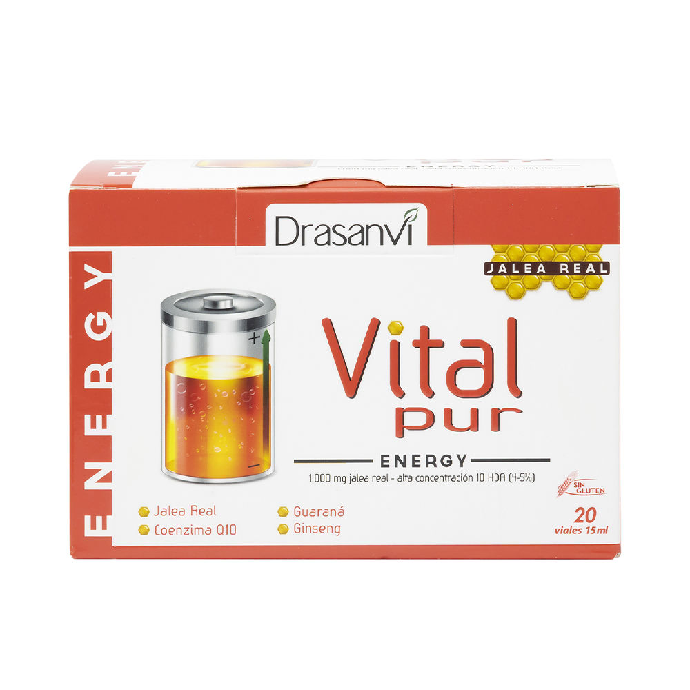 DRASANVI : VITALPUR energy vials 20 x 15 ml