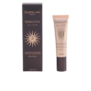 GUERLAIN : TERRACOTTA JOLI TEINT base para una piel bonita y bronceada #Oscuro 30 ml