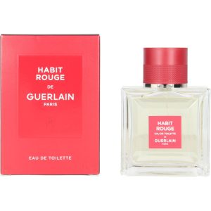 GUERLAIN : HABIT ROUGE eau de toilette spray 50 ml