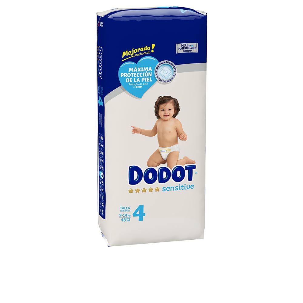 DODOT : DODOT SENSITIVE size 4 nappies 9-14 kg 48 u