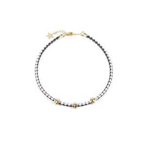 SHABAMA : NAMIBIA X3 necklace #shiny gold 1 u