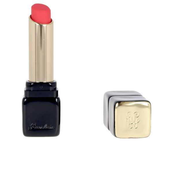 GUERLAIN : KISSKISS barra de labios mate luminosa confort 16h #885 Gentle Coral 2,8 gr