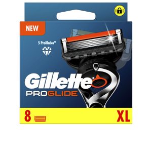 GILLETTE : FUSION PROGLIDE charger 8 refills