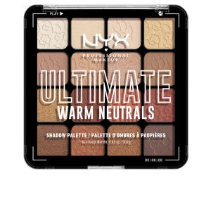 NYX PROFESSIONAL MAKE UP : ULTIMATE shadow palette #warm neutrals 16 x 0,83 gr
