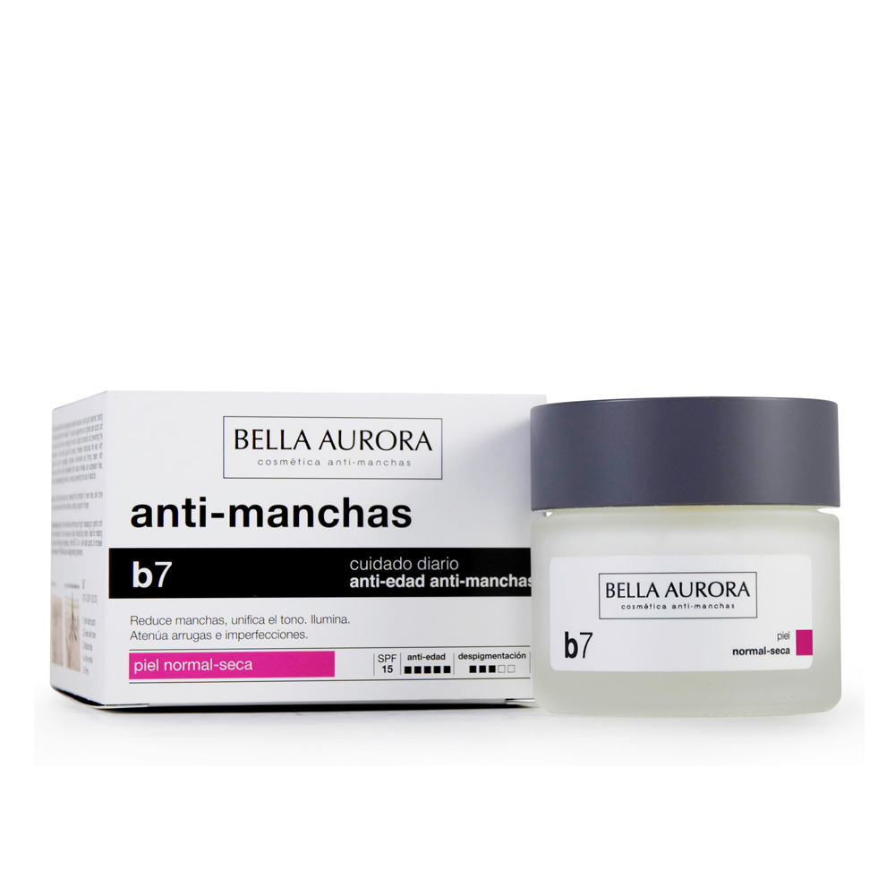 BELLA AURORA : B7 antimanchas regenerador aclarante SPF15 50 ml
