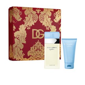DOLCE & GABBANA : LIGHT BLUE POUR FEMME CASE 2 pcs