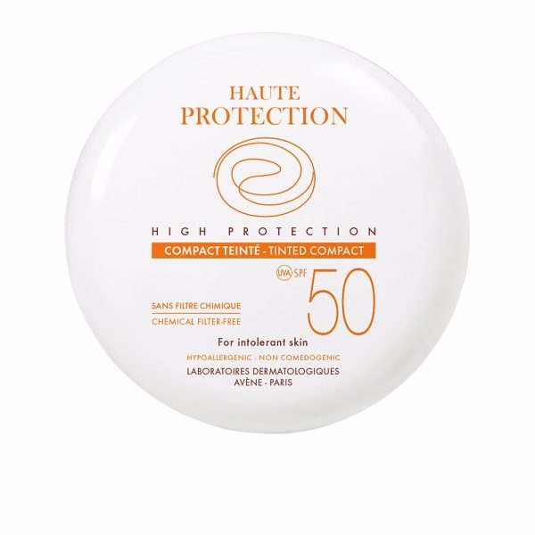 AVÈNE : SOLAIRE COMPACT with high protection color SPF 50 #sand 10 gr