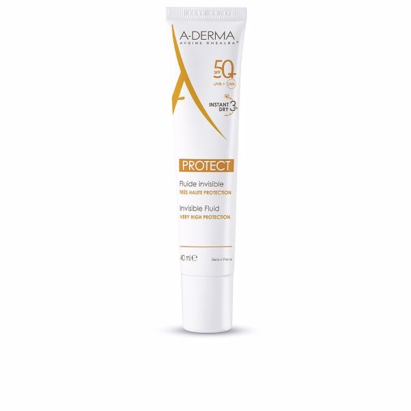 A-DERMA : PROTECT invisible facial solar fluid SPF50+ 40 ml