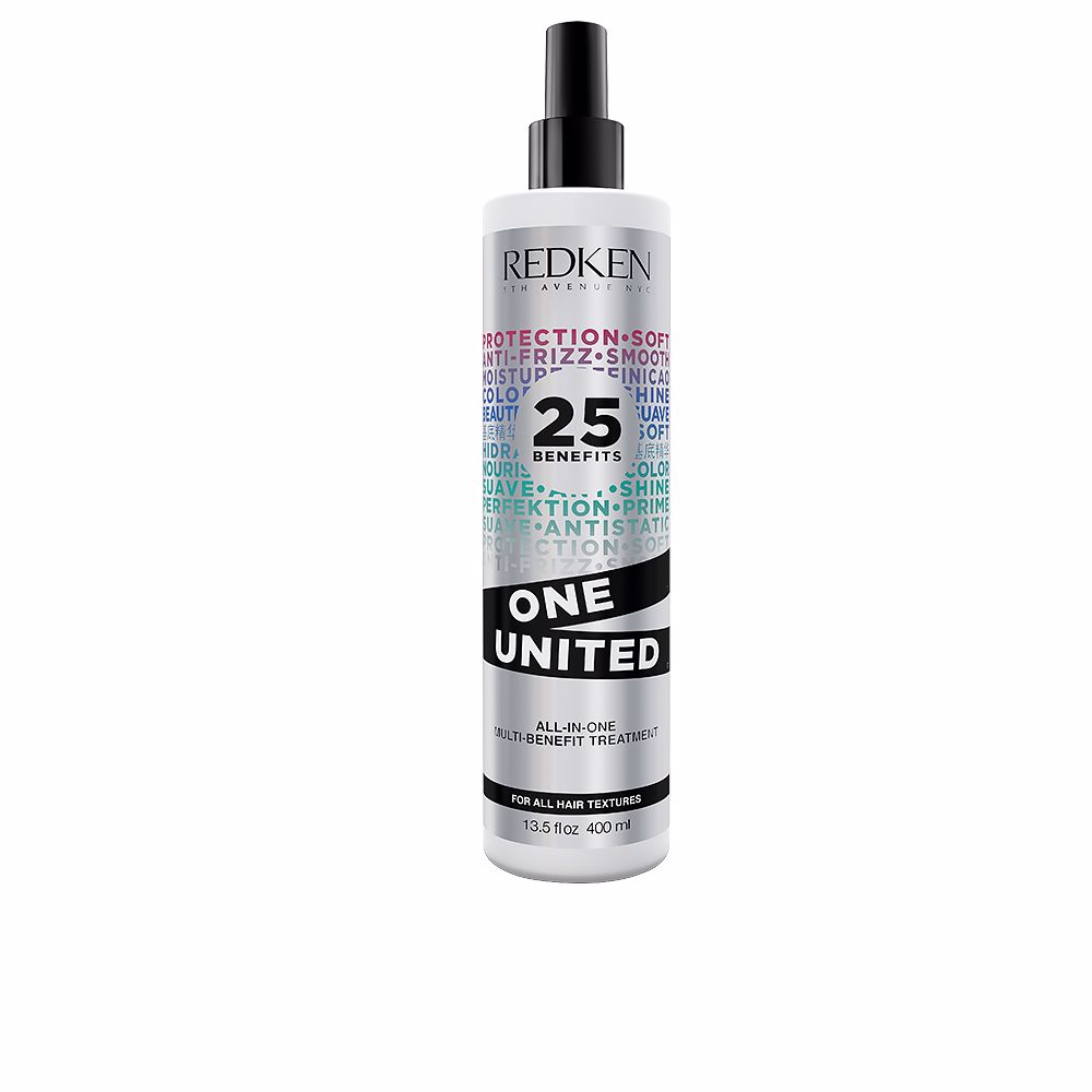 REDKEN : ONE UNITED Professional multi-benefit spray 25-1 leave-in for all hair types 400 ml