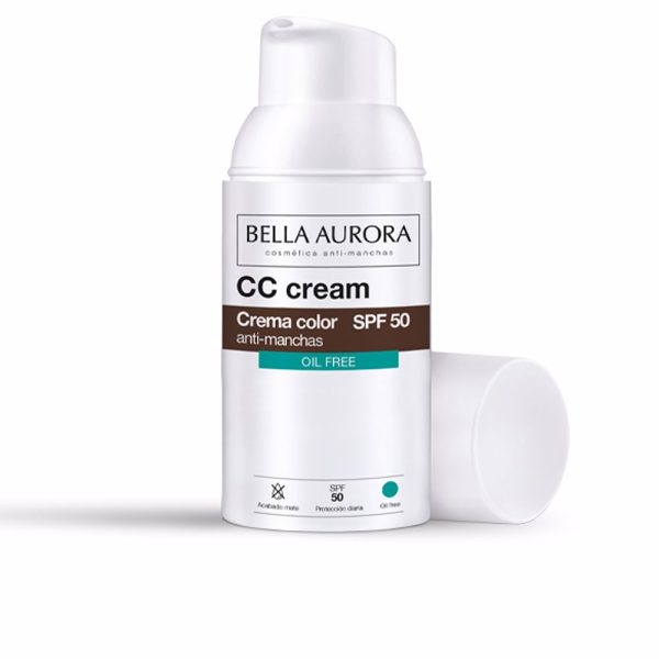 BELLA AURORA : CC CREAM anti-stain oil free SPF50 30 ml