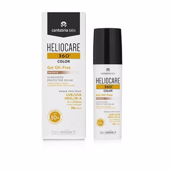 HELIOCARE : HELIOCARE 360° COLOR tinted sunscreen gel oil free SPF50+ #bronze 50 ml