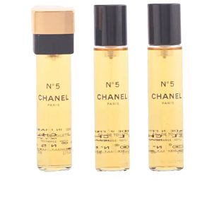 CHANEL : Nº 5 eau de toilette purse spray refills 3 x 20 ml