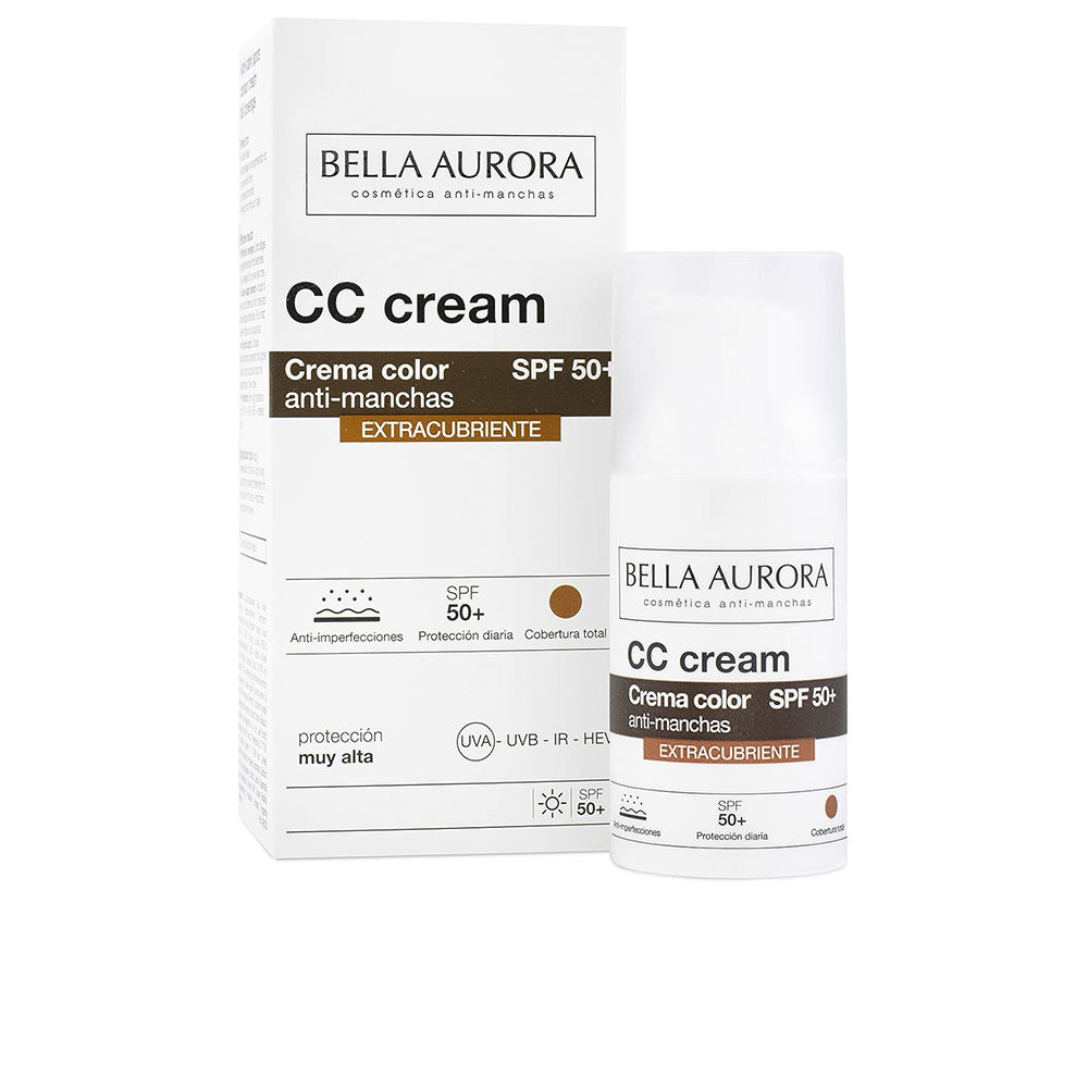 BELLA AURORA : CC CREAM extra-covering anti-spots SPF50+ 30 ml