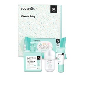 SUAVINEX : CHILDREN'S COSMETIC BASKET #BLUE 4 pz
