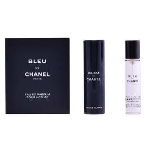 CHANEL : BLEU eau de parfum refillable travel spray 3 x 20 ml