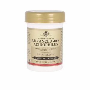SOLGAR : 40 PLUS ACIDOPHILUS AVANZADO cápsulas vegetales 60 u
