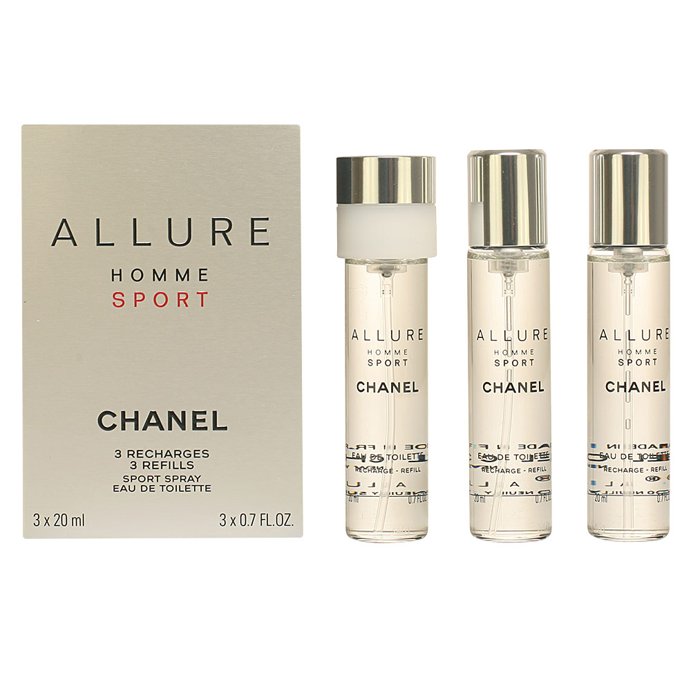 CHANEL : ALLURE HOMME SPORT replacements 3 x 20 60 ml