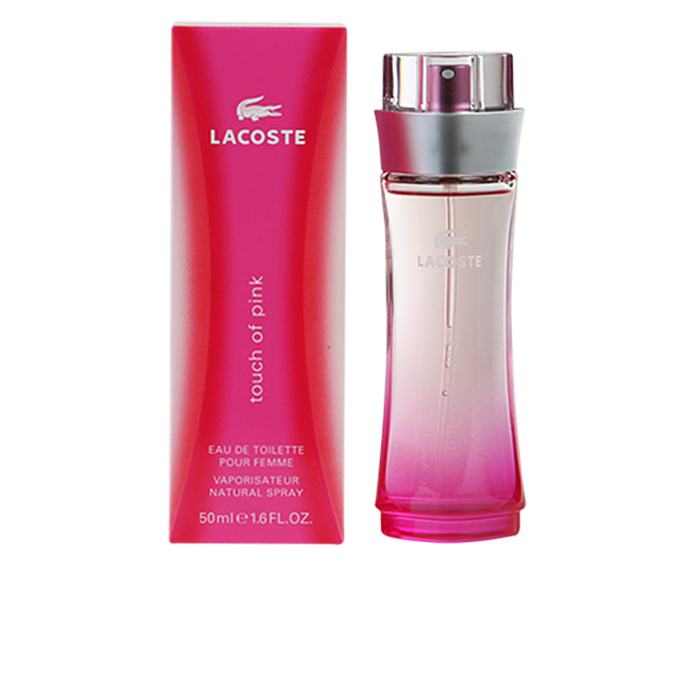 LACOSTE : TOUCH OF PINK POUR FEMME eau de toilette spray 50 ml