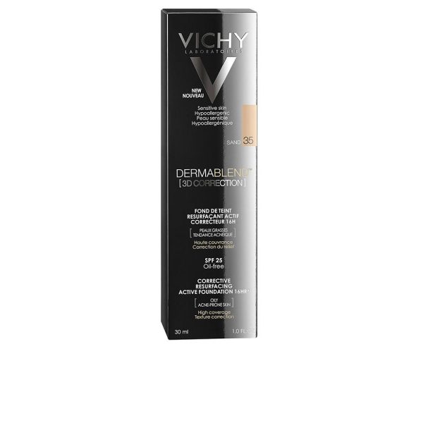 VICHY : DERMABLEND 3D CORRECTION fond de teint resurfaçant #35-sand 30 ml