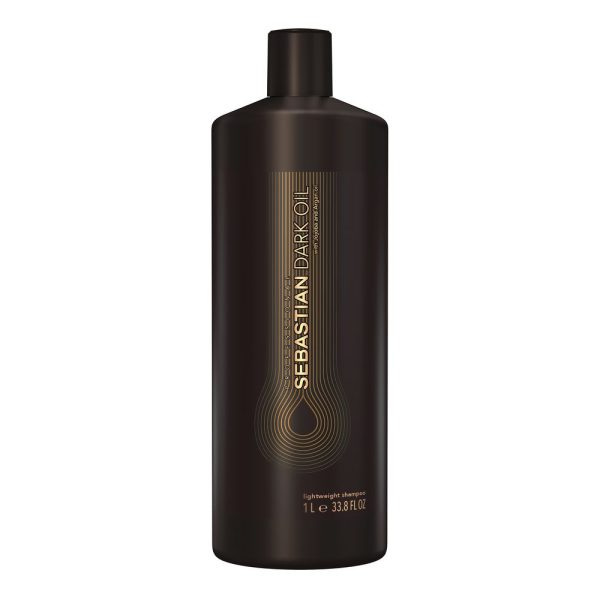 SEBASTIAN PROFESSIONALS : DARK OIL Light Shampoo Moisturizes and Softens 1000 ml