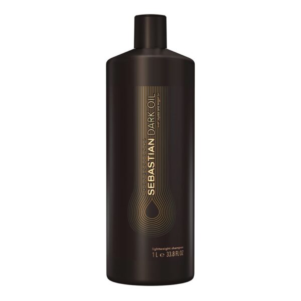 SEBASTIAN PROFESSIONALS : DARK OIL Light Shampoo Moisturizes and Softens 1000 ml
