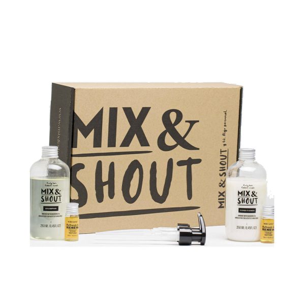 MIX & SHOUT : CURLY REPAIR ROUTINE LOT 4 pz