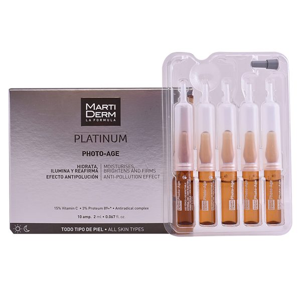 MARTIDERM : PLATINUM PHOTO-AGE ampoules 10 x 2 ml