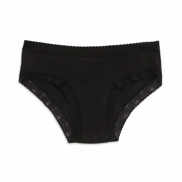 PLATANOMELÓN : KIWITAS DOBLE BLONDA braguitas menstruales negro #S 1 u