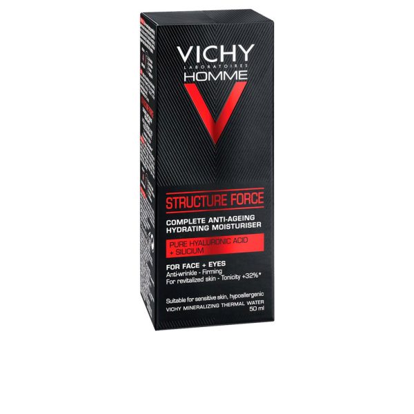 VICHY : HOMME structure force soin global hydratant anti-âge 50 ml
