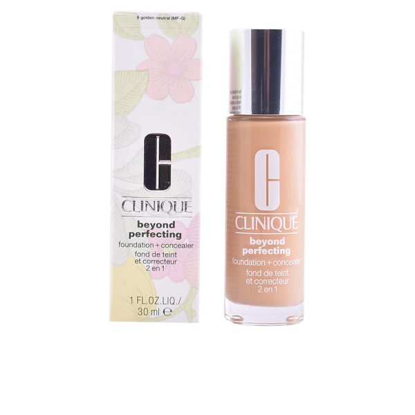 CLINIQUE : BEYOND PERFECTING foundation + concealer #8-golden neutral