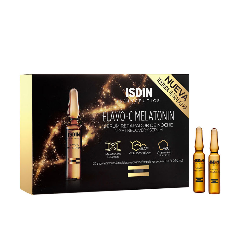 ISDIN : ISDINCEUTICS Flavo-C Melatonin ampoules 30 x 2 ml