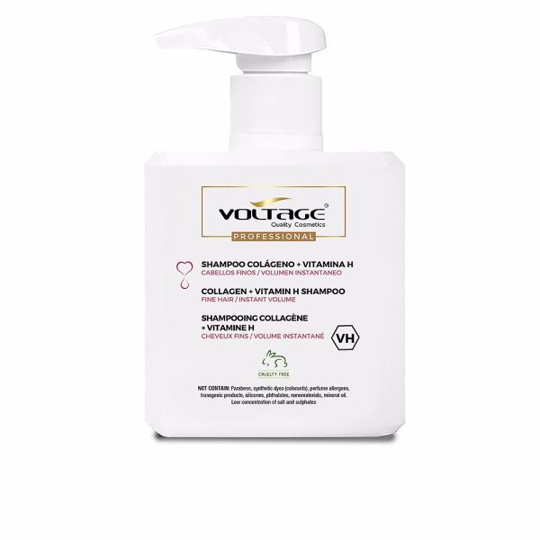VOLTAGE COSMETICS : COLLAGEN + VITAMIN H shampoo 500 ml