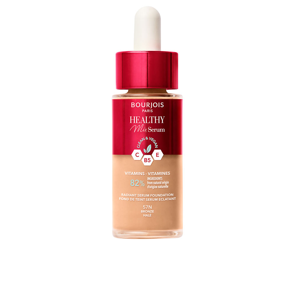 BOURJOIS : HEALTHY MIX serum foundation makeup base #57N-bronze 30 ml