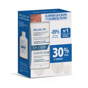 DUCRAY : KELUAL DS anti-dandruff treatment shampoo duo 2 x 100 ml