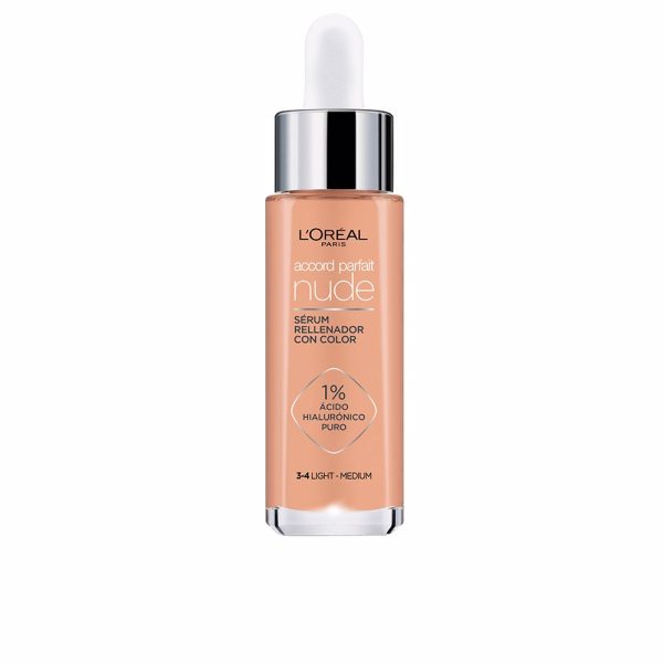 L'ORÉAL PARIS : ACCORD PARFAIT NUDE serum with color #3-4 30 ml